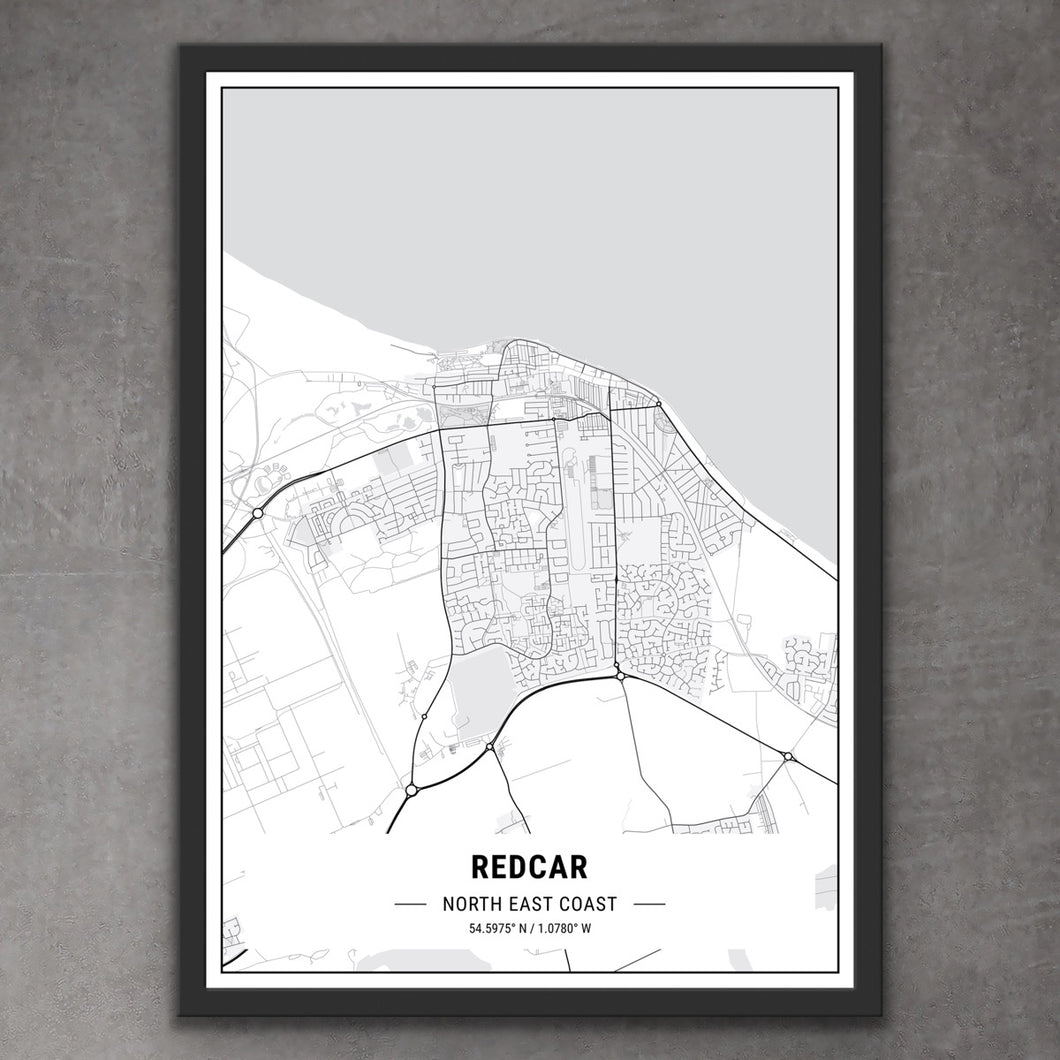 Map of Redcar