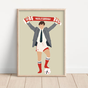 Bryan Robson Player Manager Print