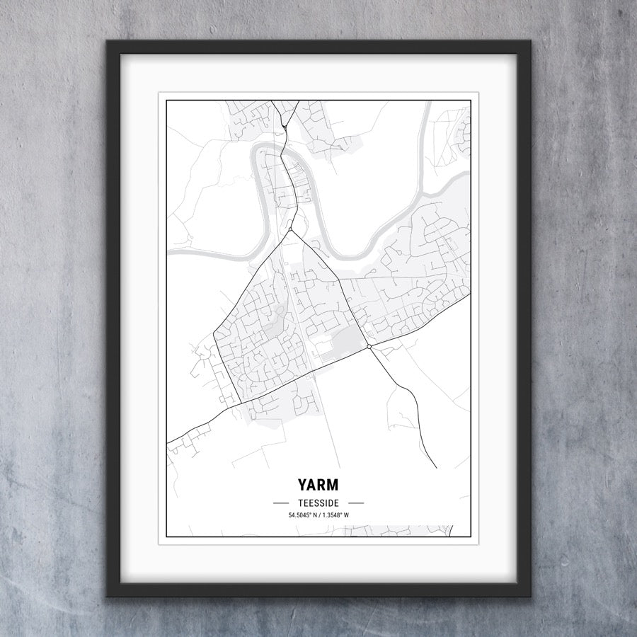 Map of Yarm