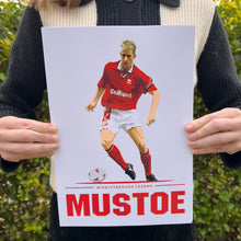 Load image into Gallery viewer, Robbie Mustoe Middlesbrough Legend Print
