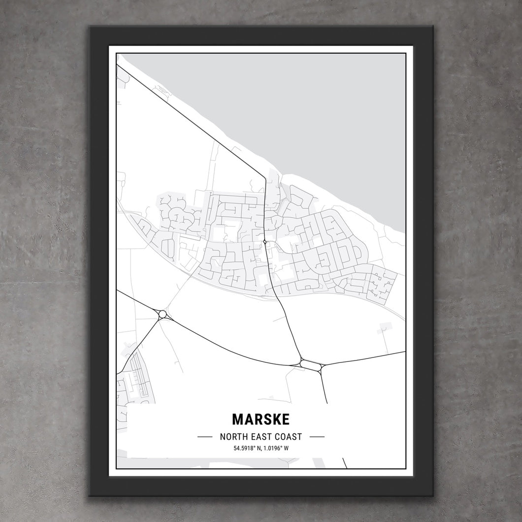 Map of Marske