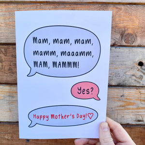 MAMMM! - Mother’s Day Card