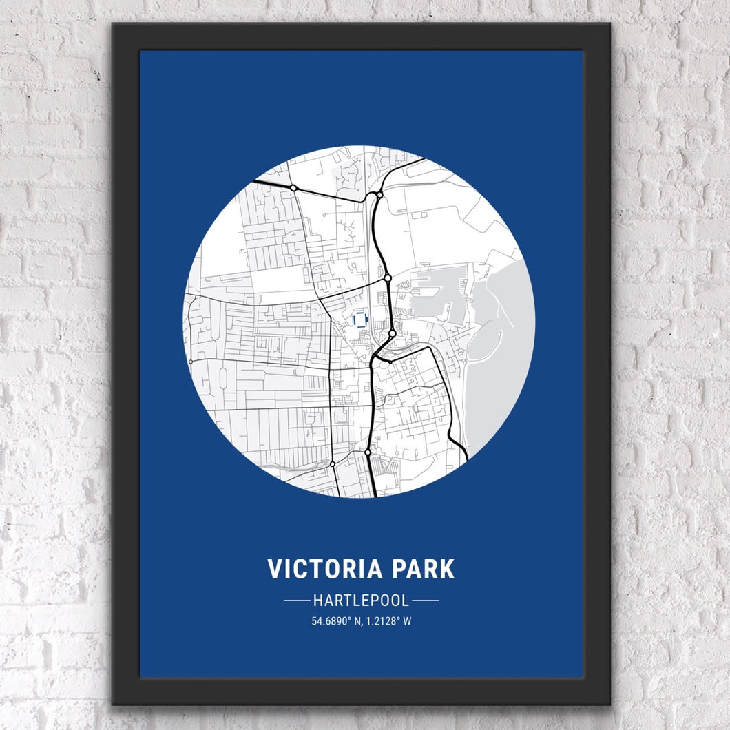 Map of Victoria Park